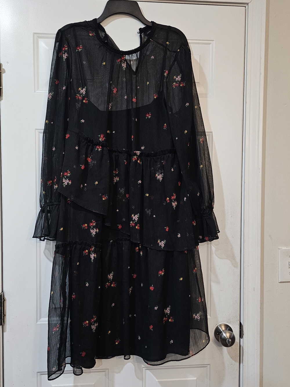 Who What Wear Black Dark Cottagecore Witchy Boho Size XXL Fairycore{Bx26} - Picture 2 of 11